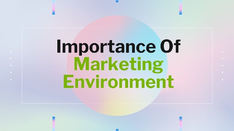 Importance of marketing environment